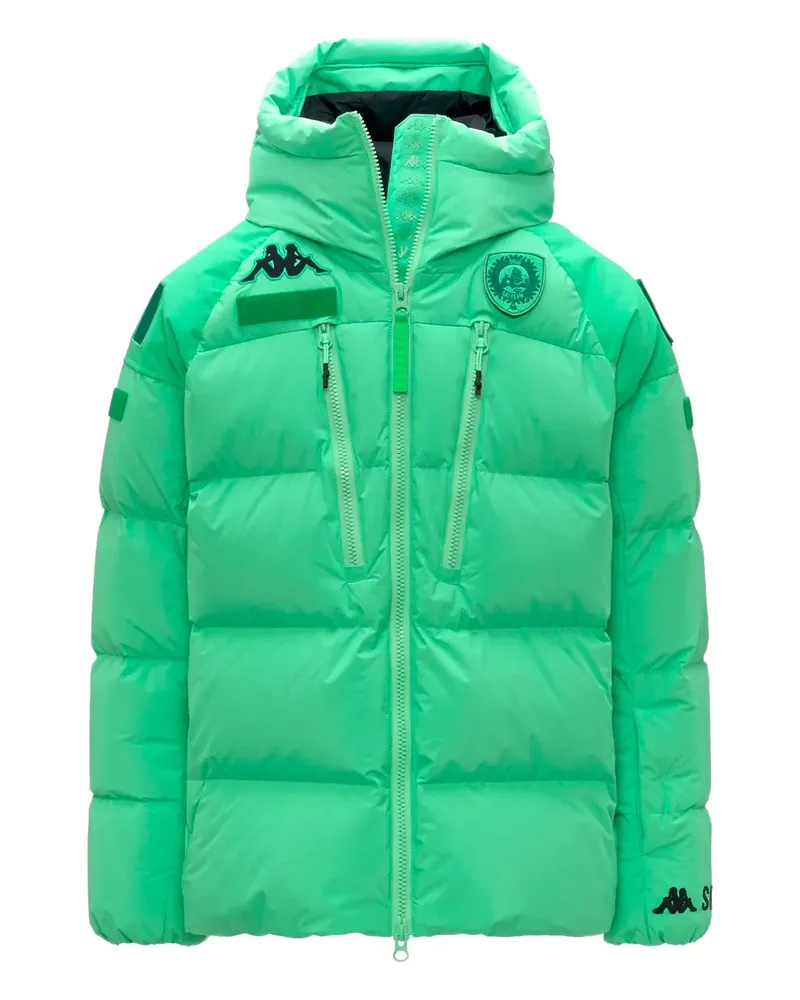 Kappa Gefütterte Kapuzenjacke - Grün Grün