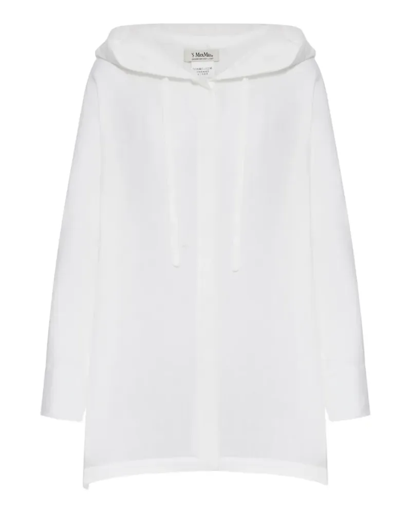 Max Mara hooded jacket - Weiß Weiß