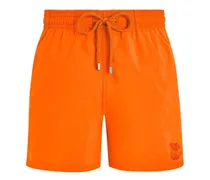 Badeshorts mit Stretchbund - Orange