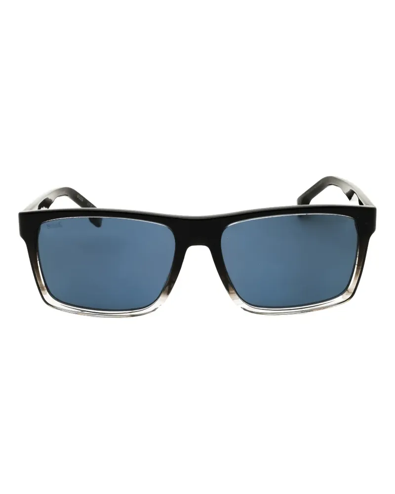 HUGO BOSS Sonnenbrille mit eckigem Gestell - Schwarz Schwarz