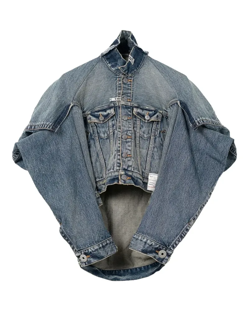 MIHARAYASUHIRO Combinated Jeansjacke - Blau Blau