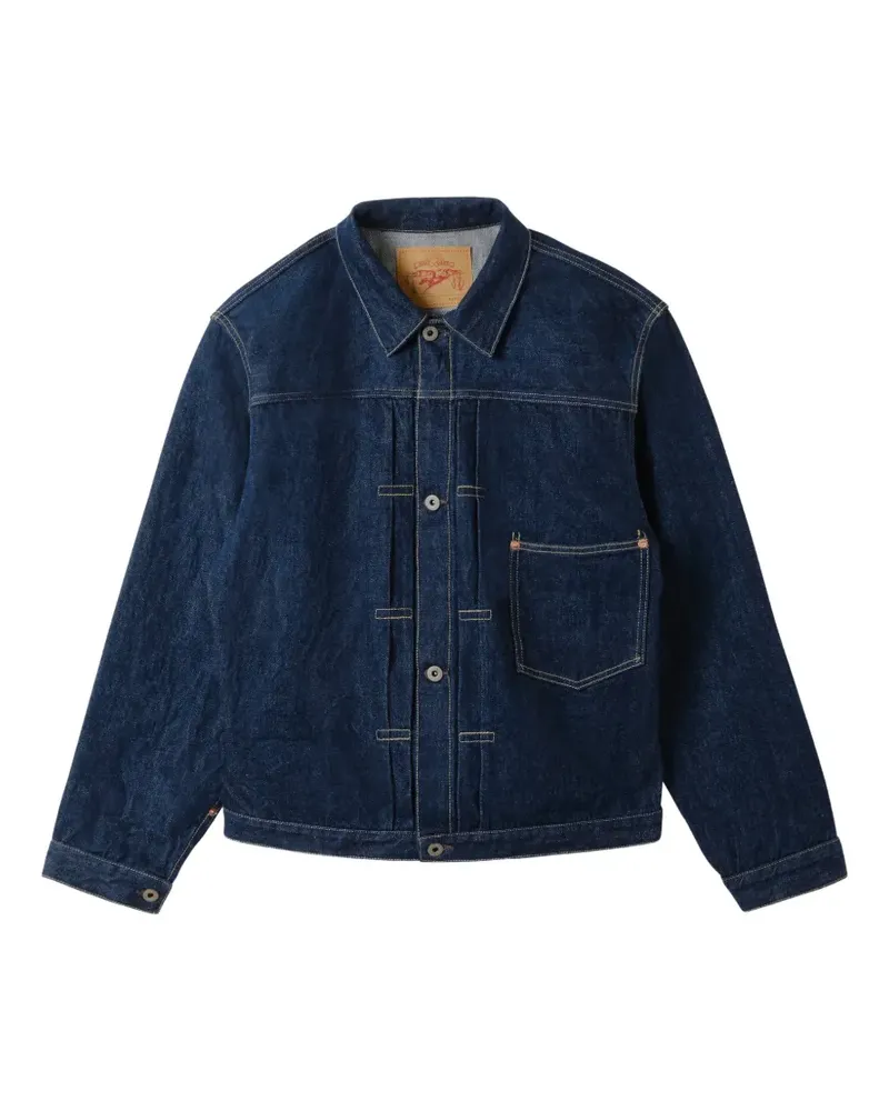 Fortela Buddy pocket denim jacket - Blau Blau