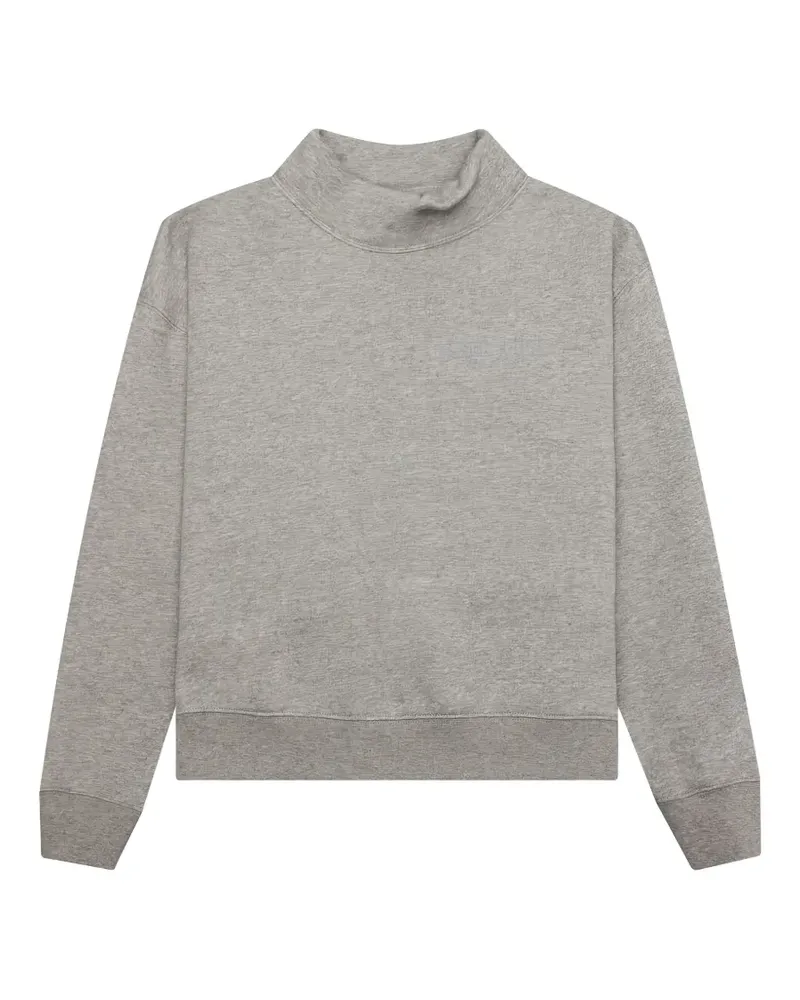 Fear of God funnel-neck logo shirt - Grau Grau