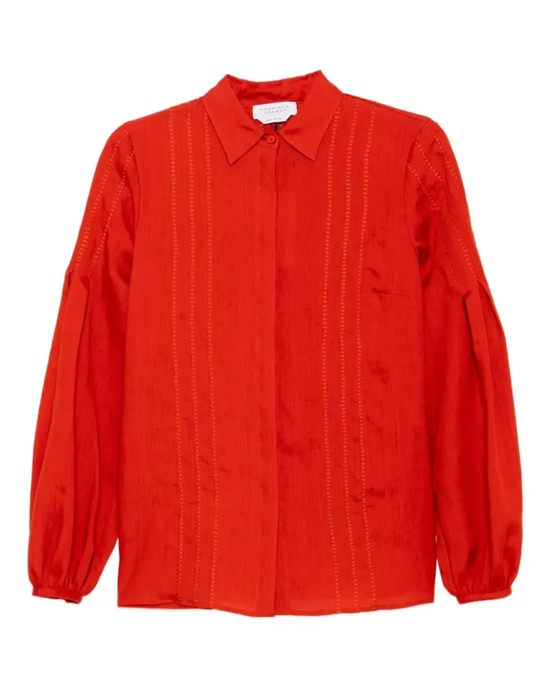 Gabriela Hearst Inga Bluse - Rot Rot