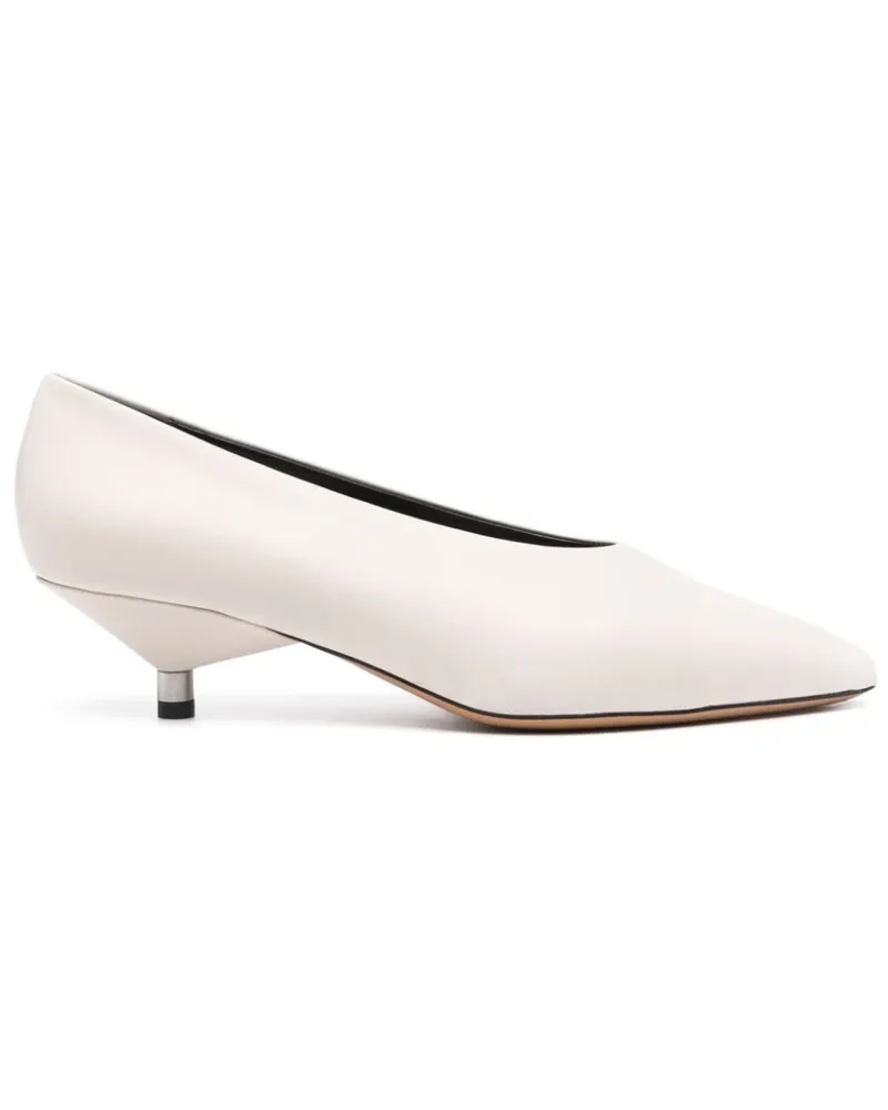 Isabel Marant Ebisa Pumps 45mm - Weiß Weiß