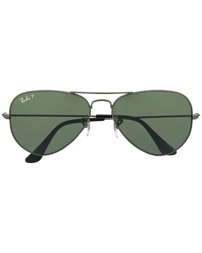 Ray Ban Klassische Pilotenbrille - Schwarz Schwarz