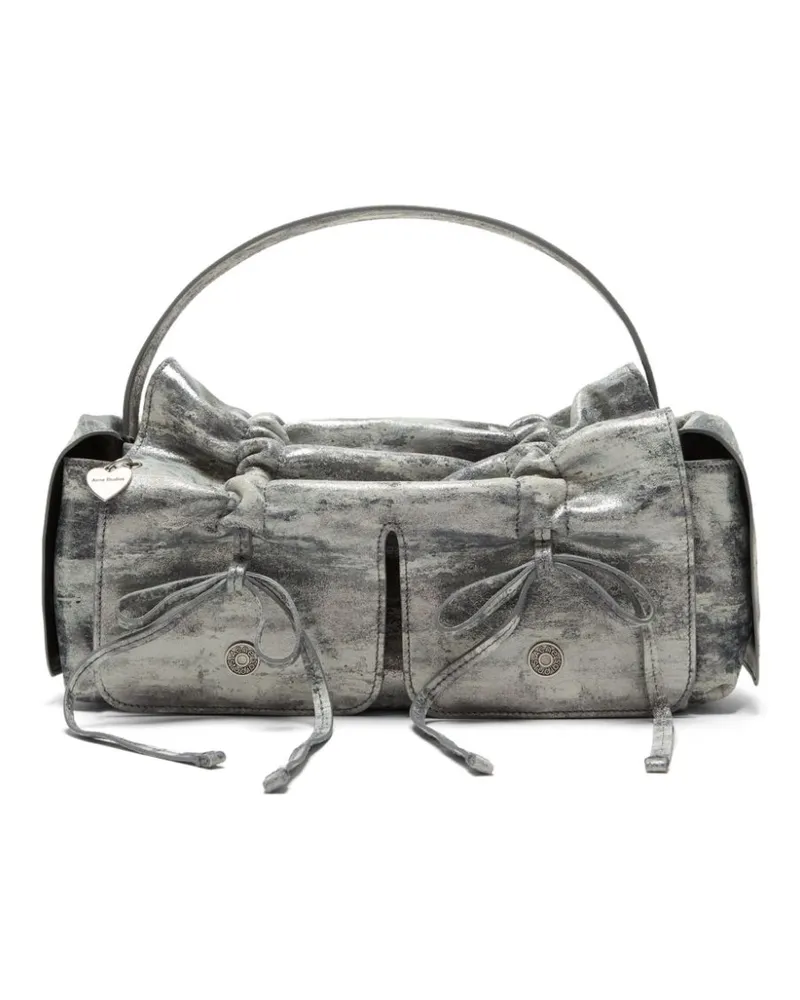 Acne Studios Schultertasche mit Fächern - Grau Grau