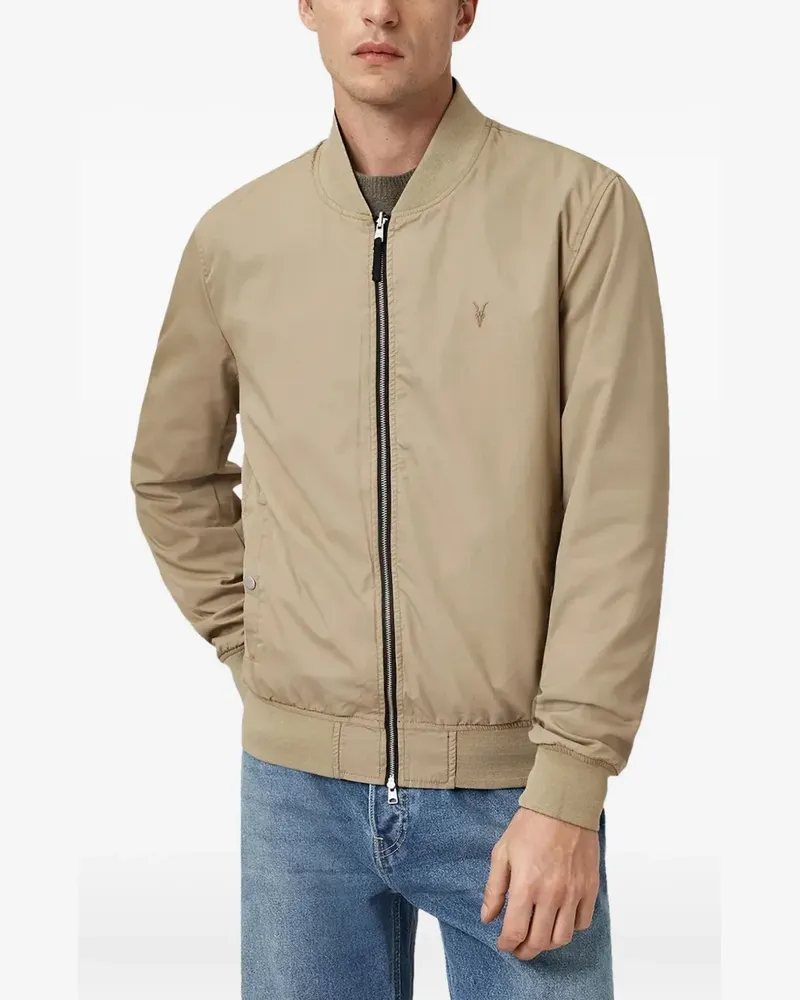 AllSaints Wendbare Bassett Bomberjacke - Nude Nude
