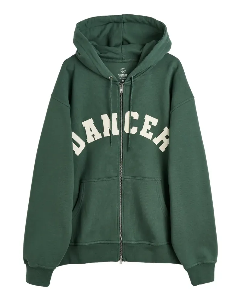 Danner Kapuzenjacke im College-Look - Grün Grün