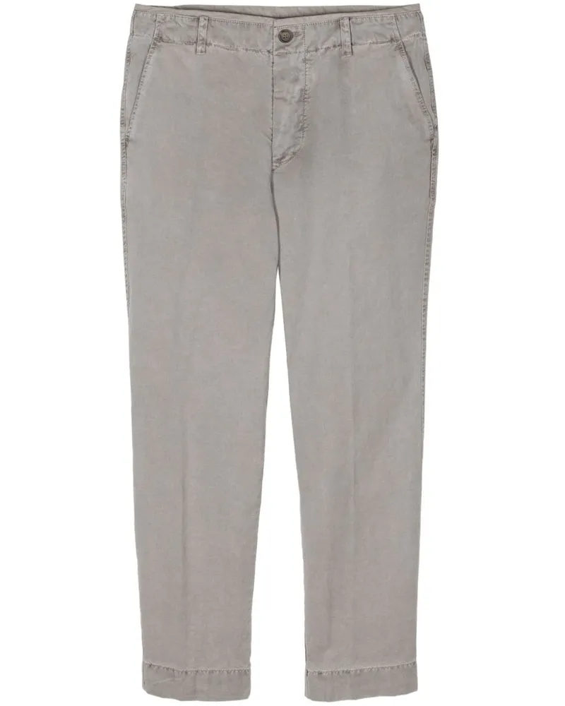 James Perse Tapered-Hose aus Canvas - Grau Grau