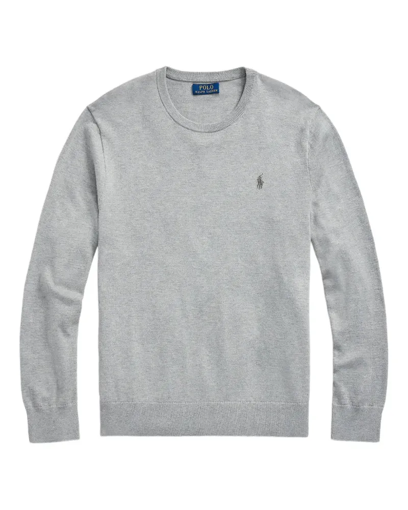 Ralph Lauren logo-embroidered sweater - Grau Grau