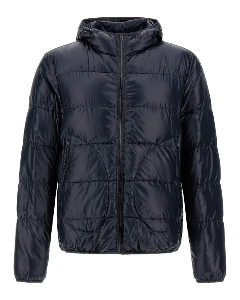Herno quilted hooded jacket - Blau Blau