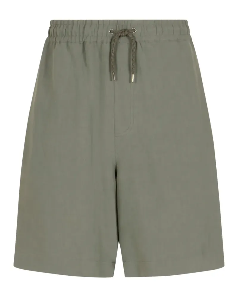 Giorgio Armani drawstring-waist trousers - Grün Grün