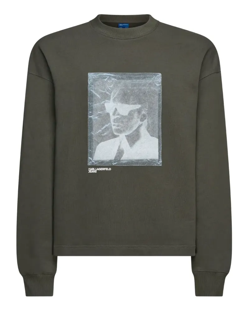 Karl Lagerfeld Karl-print sweatshirt - Grün Grün