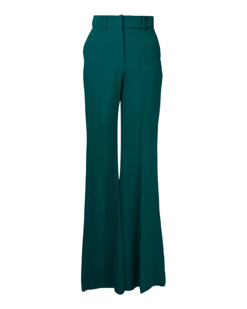Elie Saab flared-bottom trousers - Grün Grün