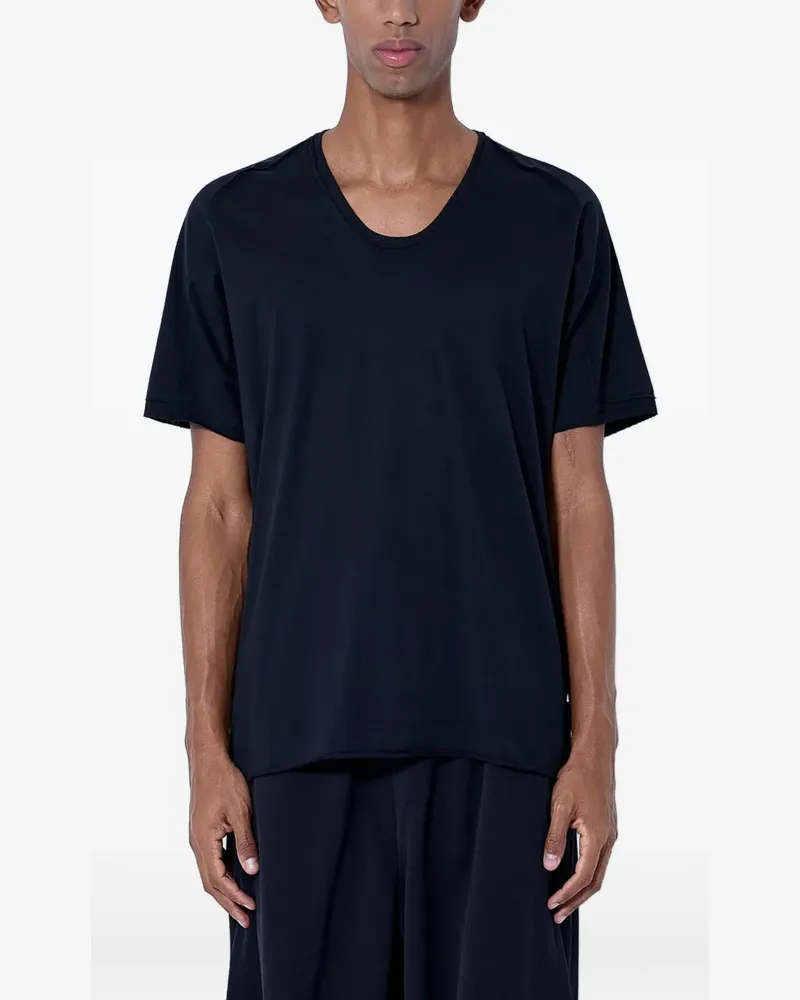 KIKO KOSTADINOV T-Shirt mit sichtbarer Naht - Schwarz Schwarz