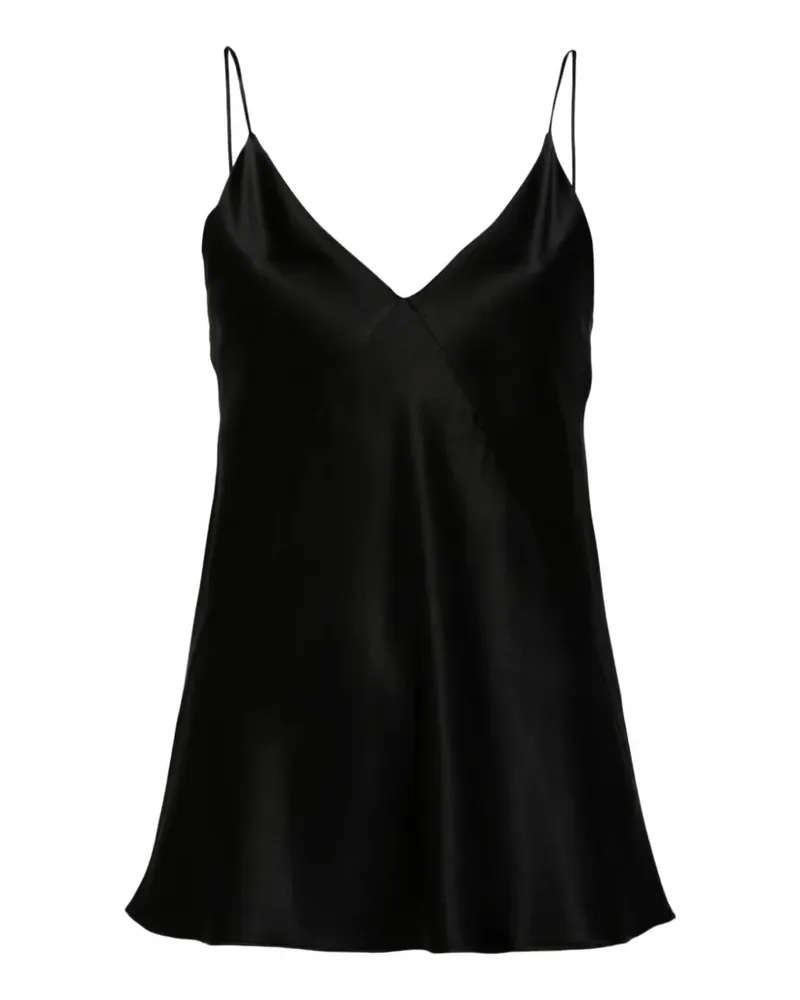 Max Mara spaghetti-strap top - Schwarz Schwarz