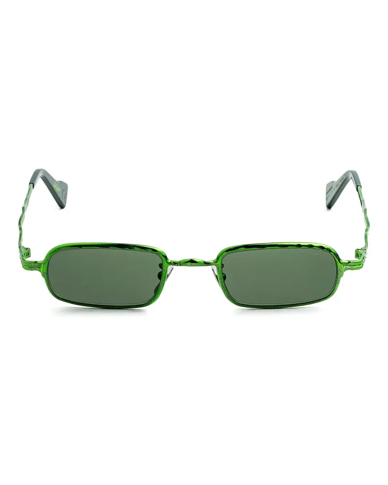 KUBORAUM Z18 rectangle-frame sunglasses - Grün Grün