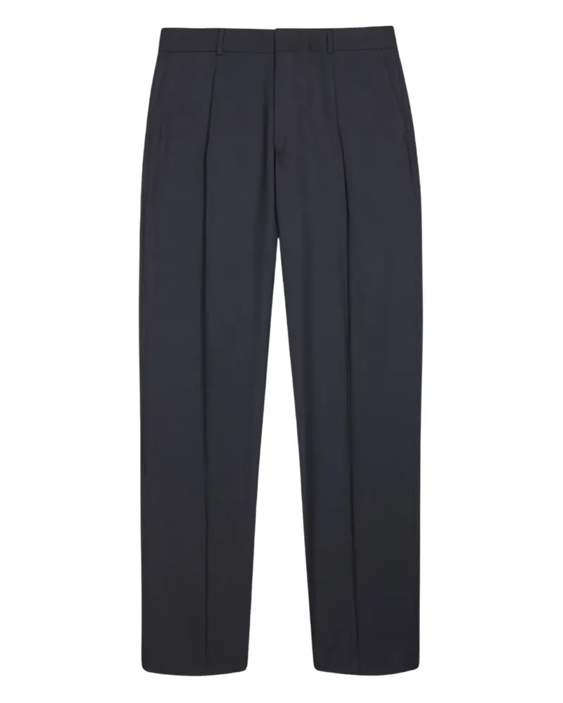 Paul Smith Klassische Bundfaltenhose - Blau Blau