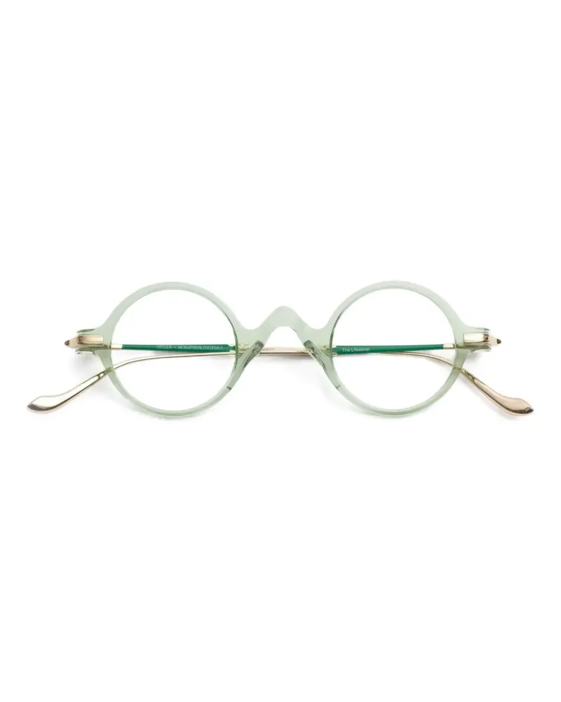 MATSUDA The Life Saver round-frame glasses - Grün Grün