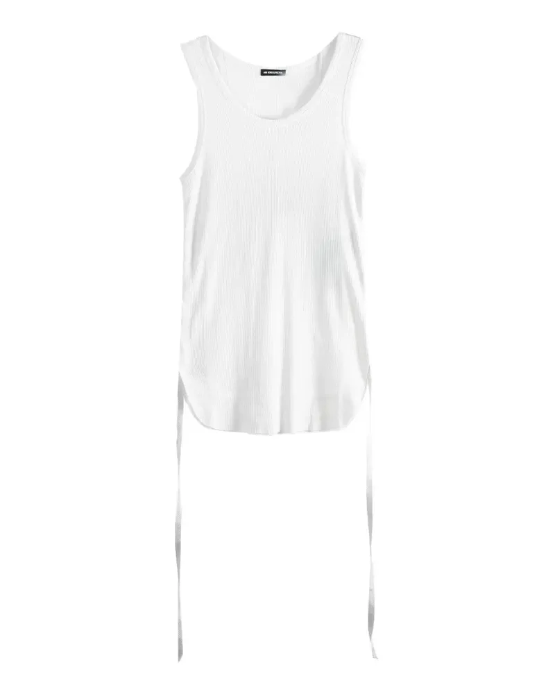 Ann Demeulemeester Mara tie-sides tank top - Weiß Weiß