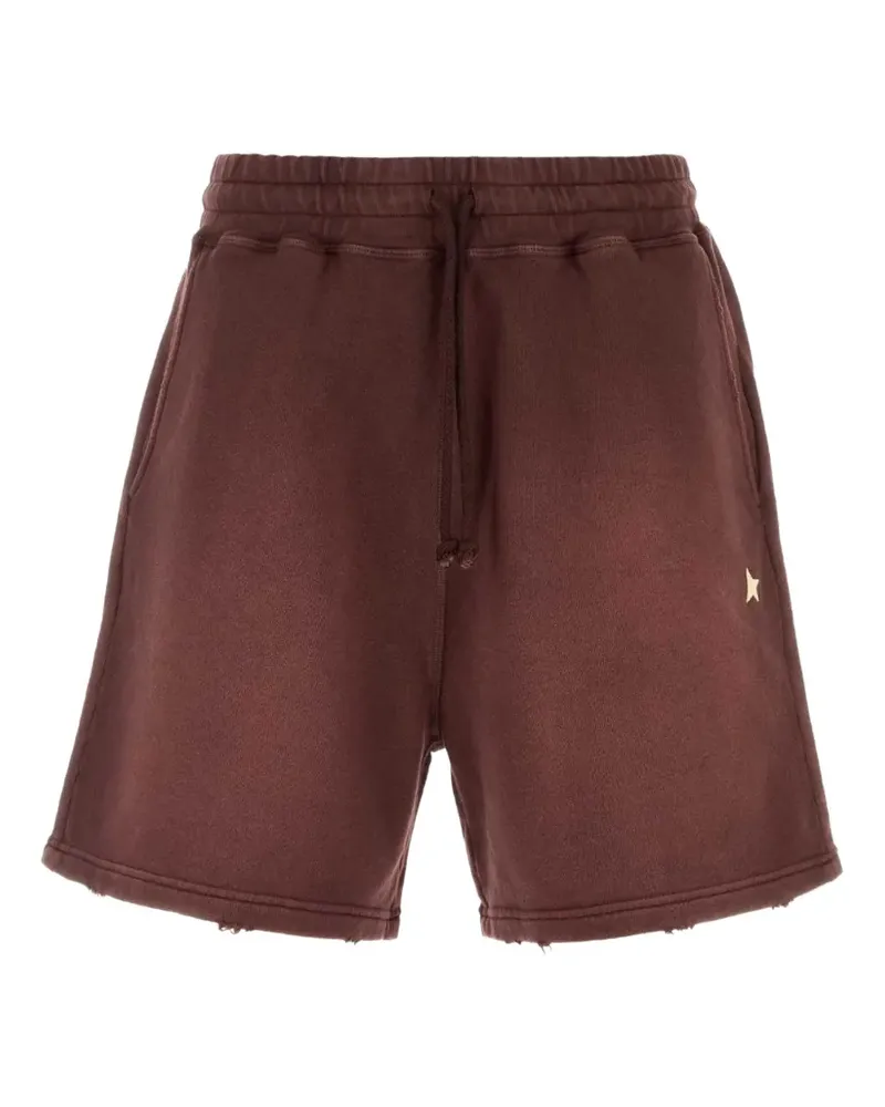 Golden Goose Star Shorts mit weitem Bein - Braun Braun