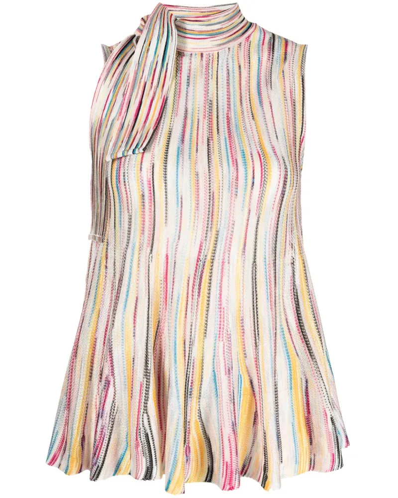 Missoni Strickoberteil mit Schleifenverschluss - Rosa Rosa