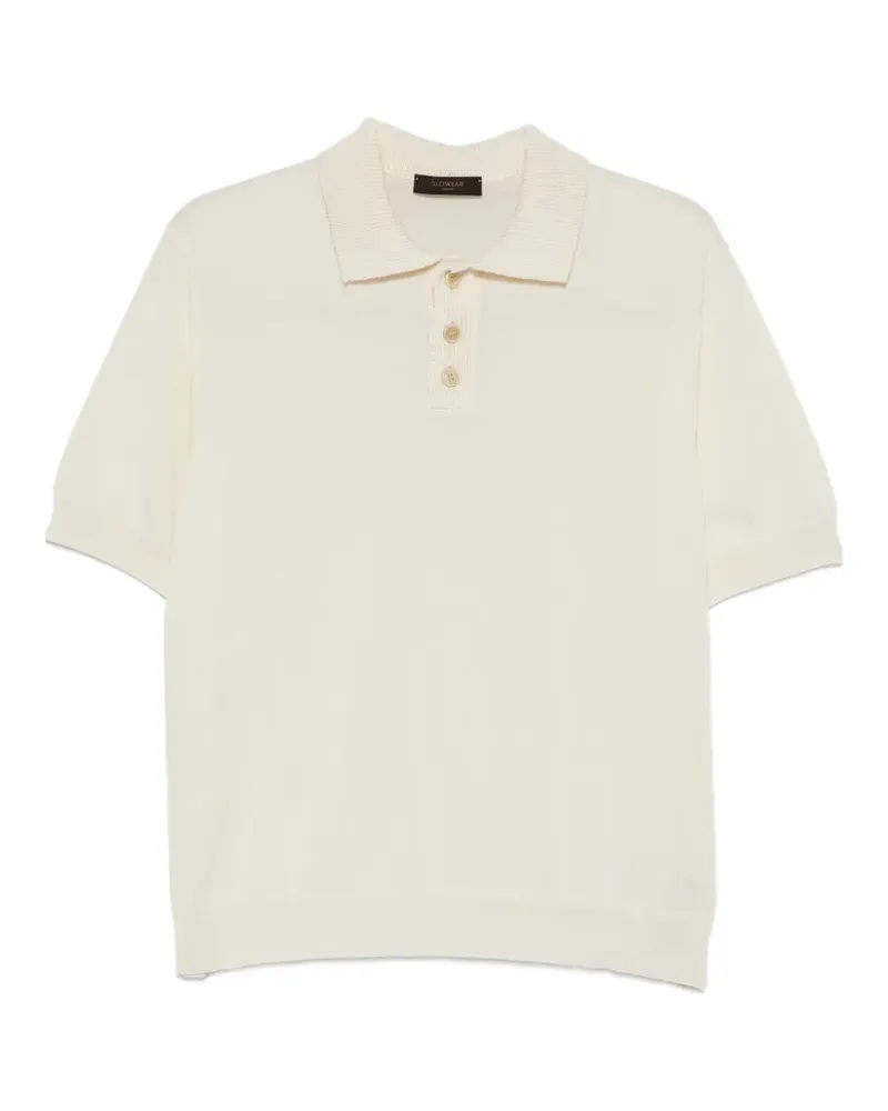 Zanone button-fastening polo shirt - Nude Nude