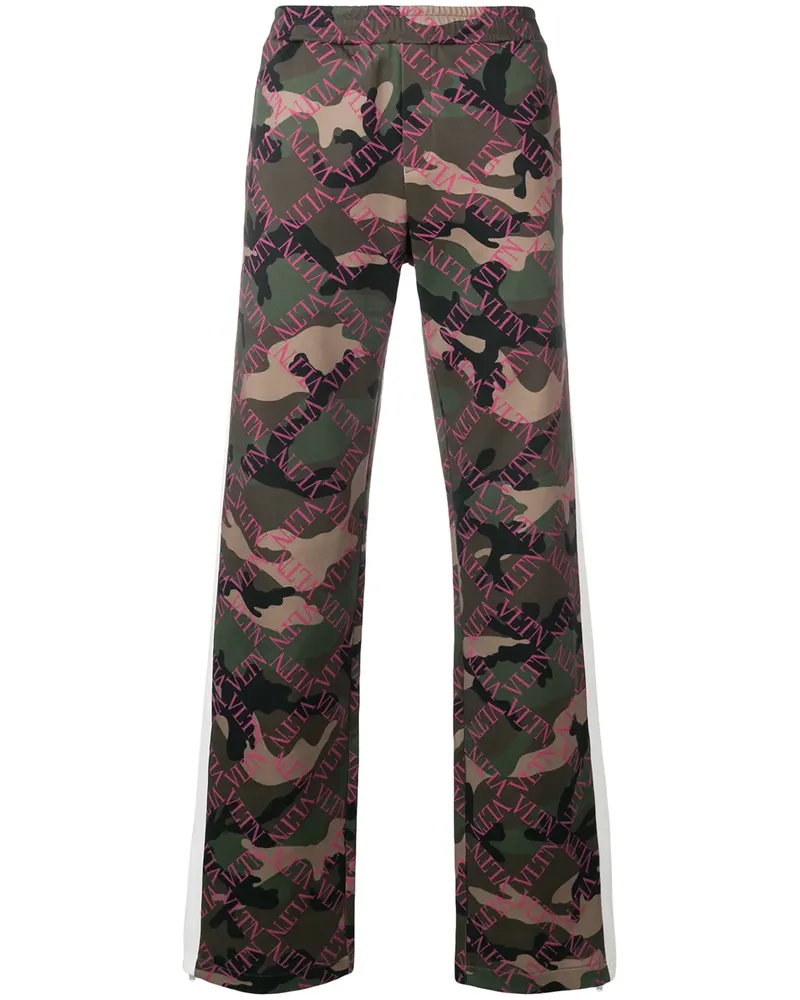 Valentino Garavani Jogginghose mit VLTN-Muster - Grün Grün