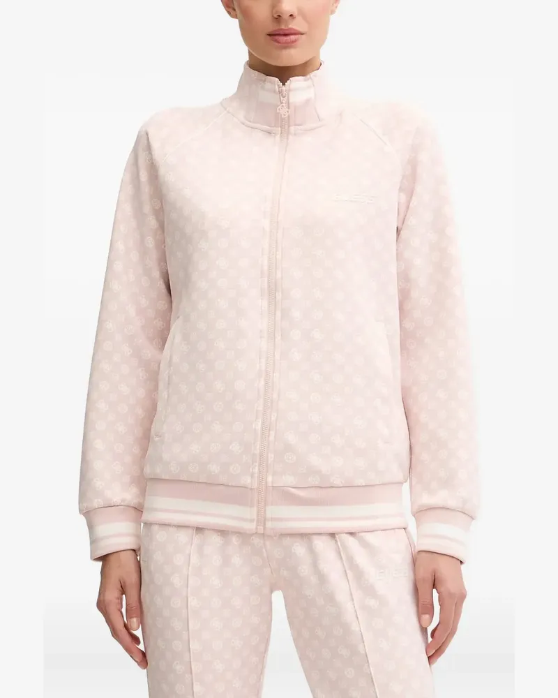 Guess Oberteil mit Logo-Print - Rosa Rosa
