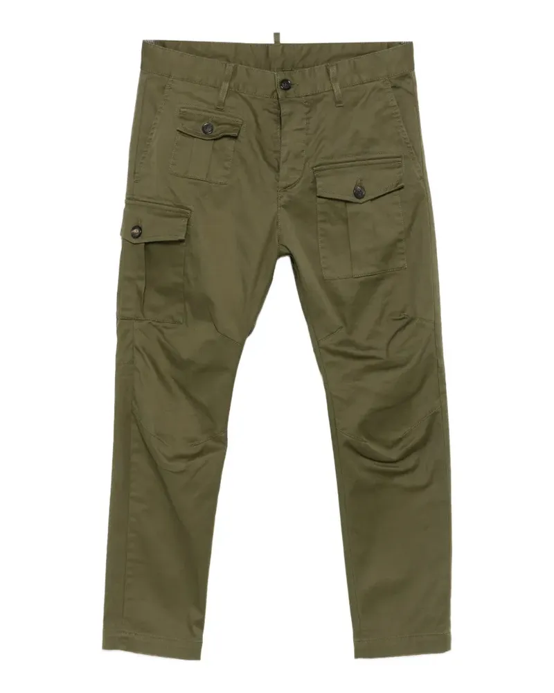 Dsquared2 cargo-pocket tapered trousers - Grün Grün