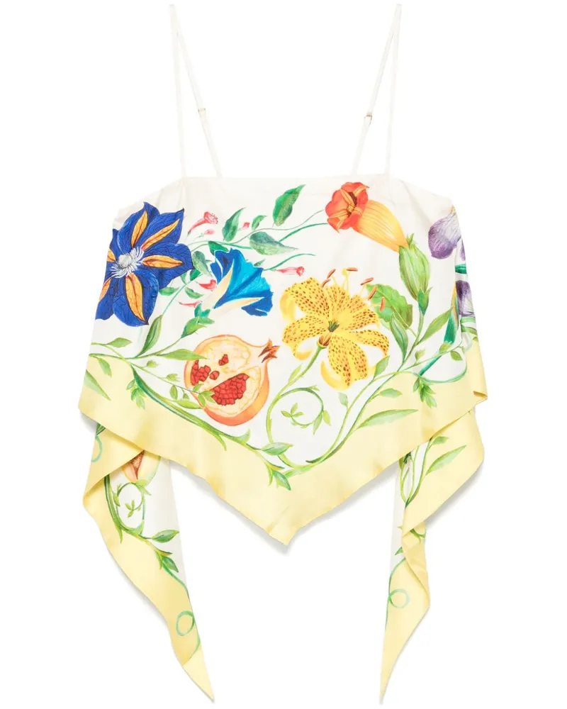 ALEMAIS Flores Oberteil - Nude Nude