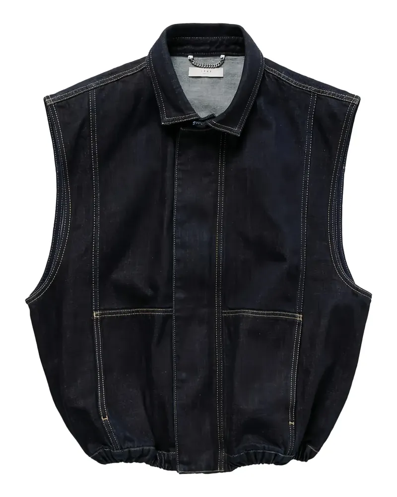 1989 STUDIO Weste aus Denim - Blau Blau