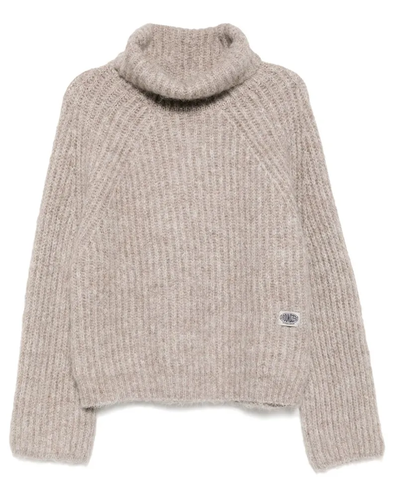 Ground Zero Pullover mit Rollkragen - Nude Nude