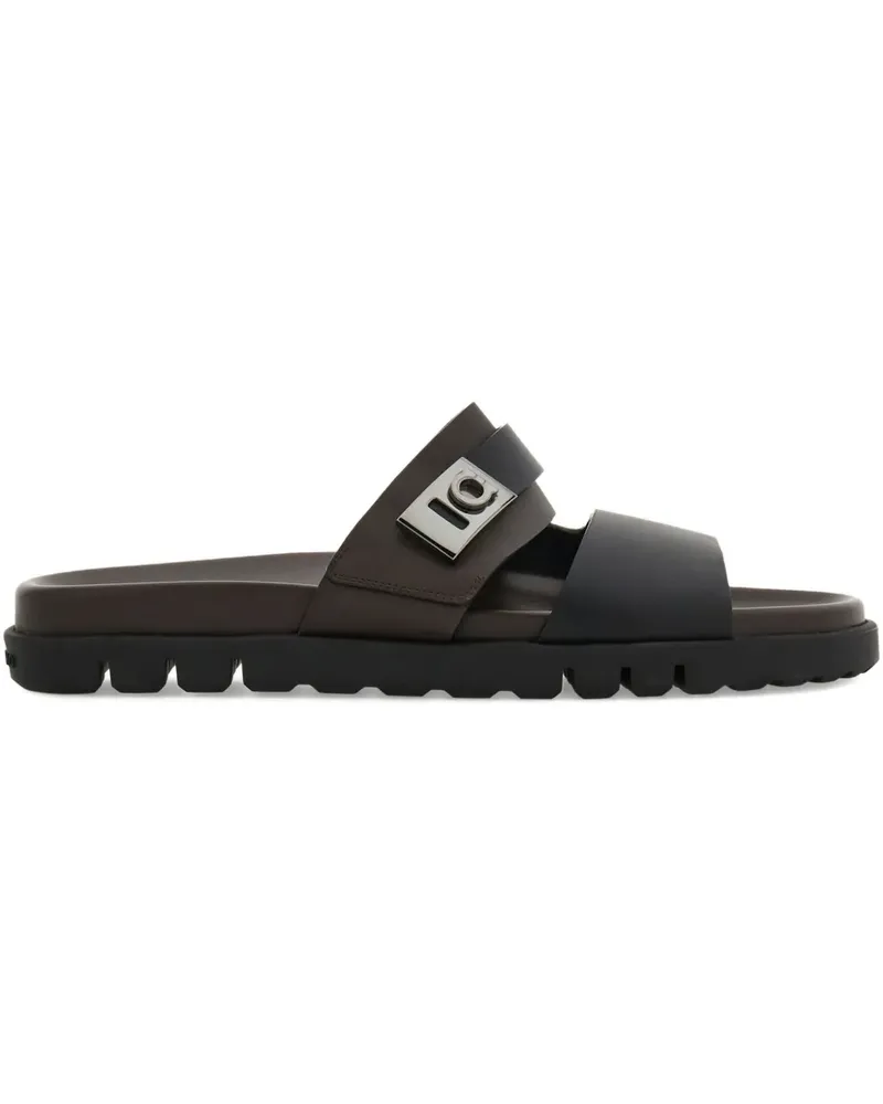 Ferragamo Hug Sandalen mit Schnalle - Schwarz Schwarz