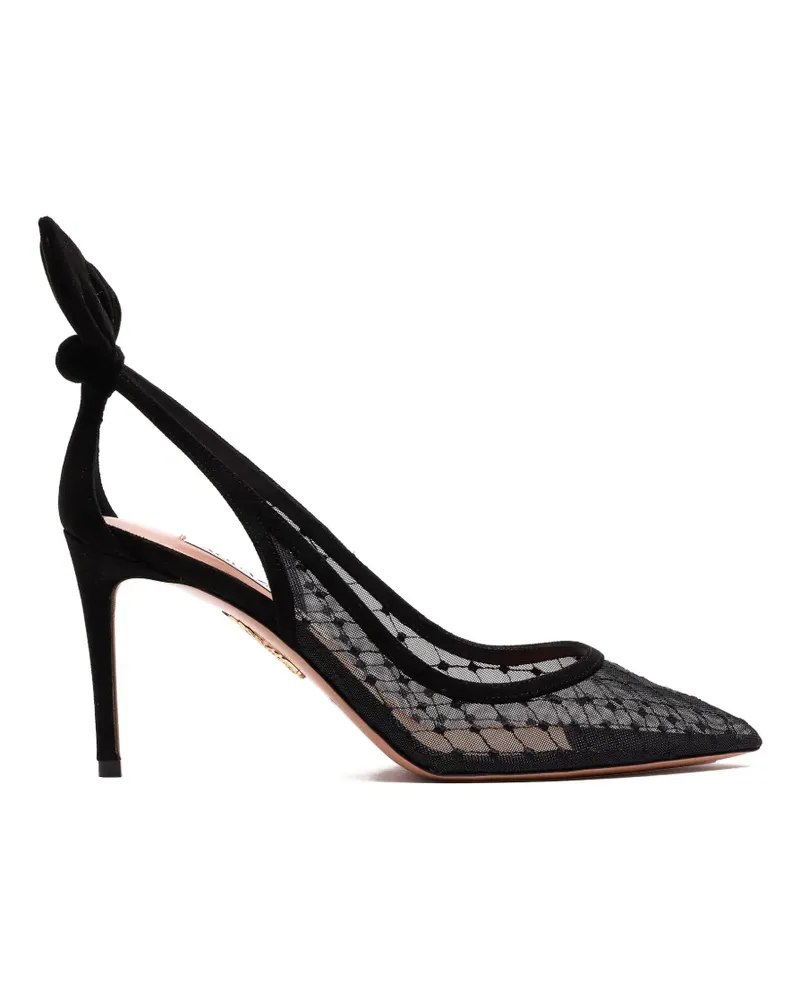 Aquazzura bow-tie pumps - Schwarz Schwarz