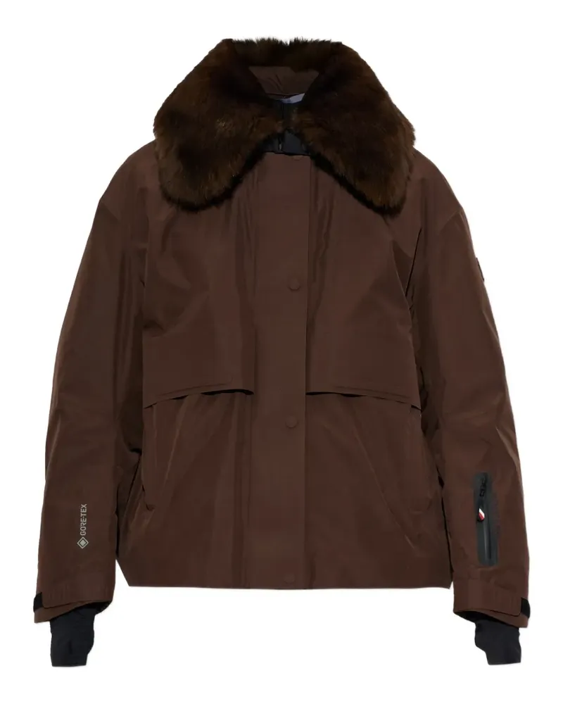 Moncler Caurel Gore-Tex collared ski jacket - Braun Braun