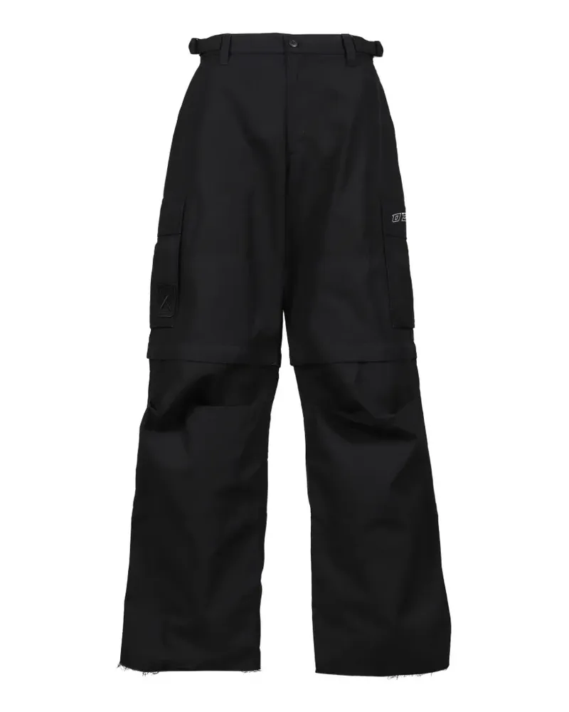 032c Double-Edged Sword zip-off cargo pants - Schwarz Schwarz
