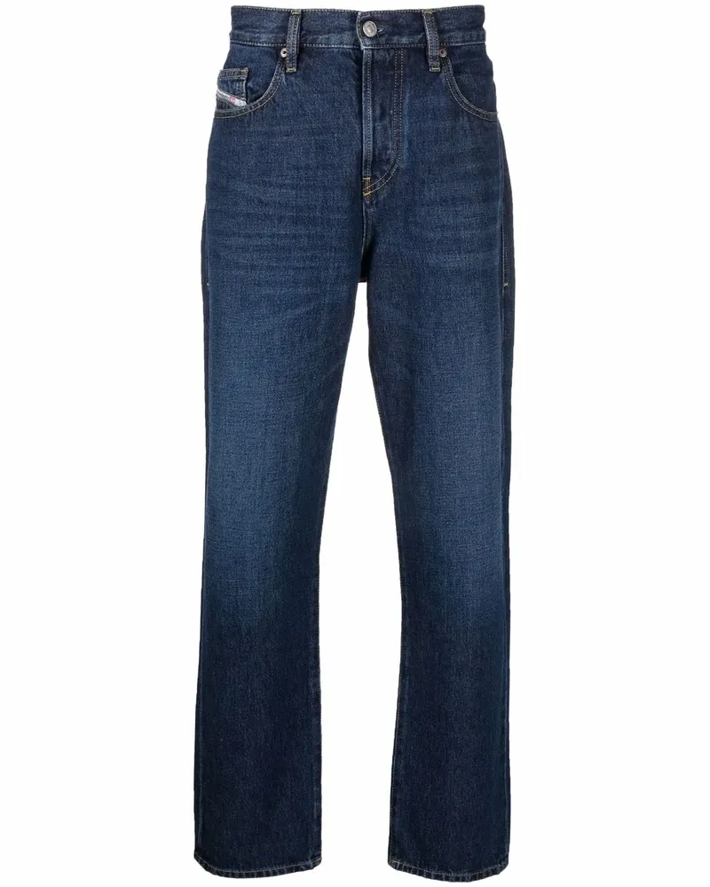 Diesel 2020 D-Viker 09C03 Straight-Leg-Jeans - Blau Blau