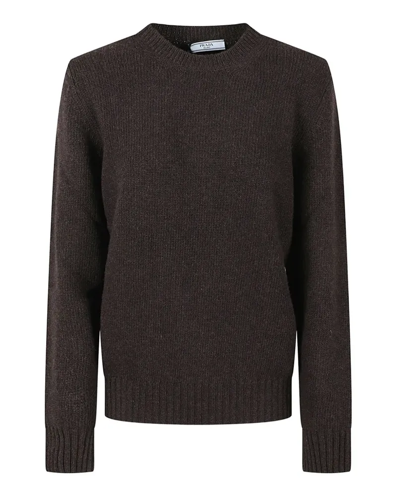 Prada Pullover aus Wolle und Kaschmir - Braun Braun