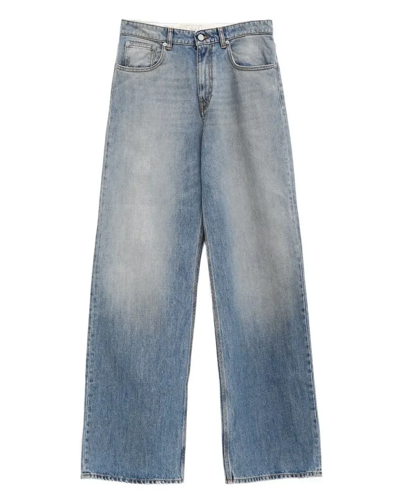 ERL Ausgeblichene Jeans - Blau Blau