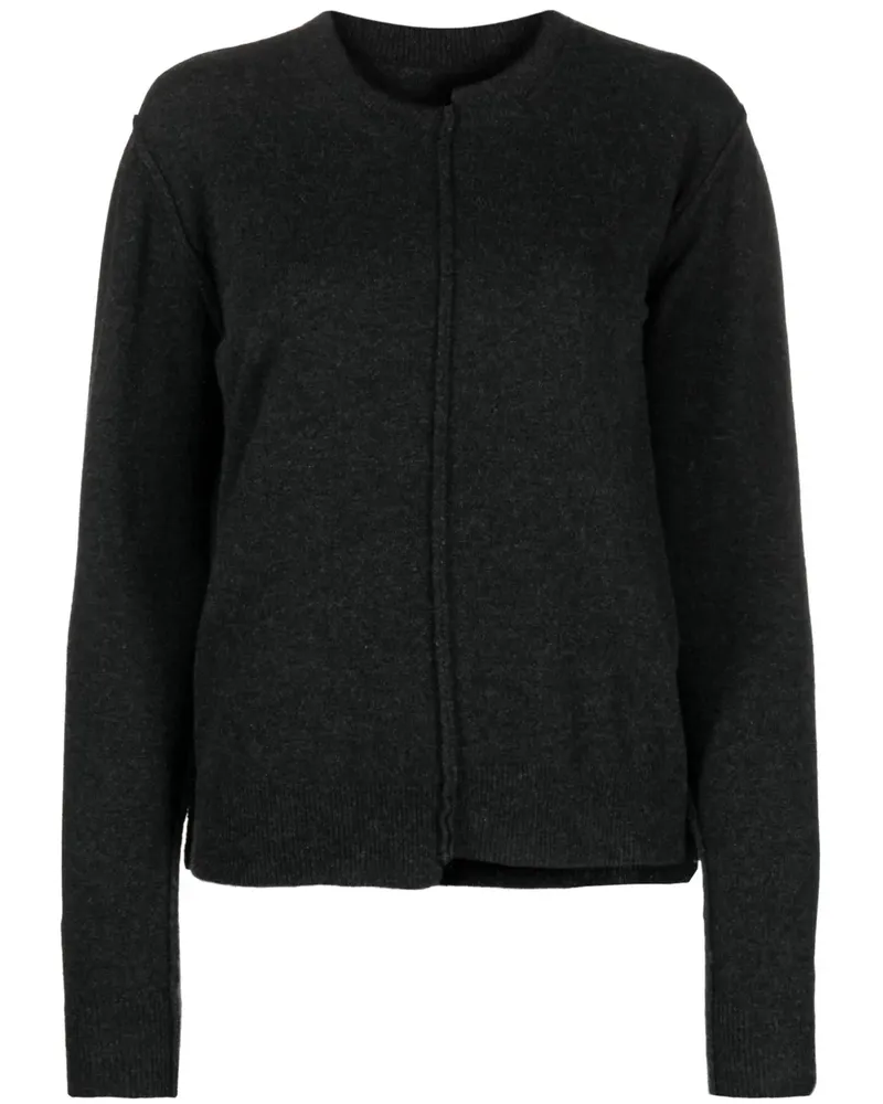 Uma Wang Asymmetrischer Kaschmirpullover - Grau Grau