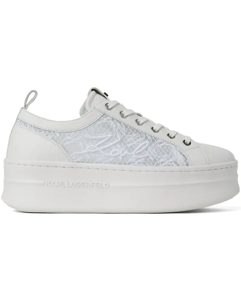 Karl Lagerfeld Kobo Autograph Sneakers - Weiß Weiß