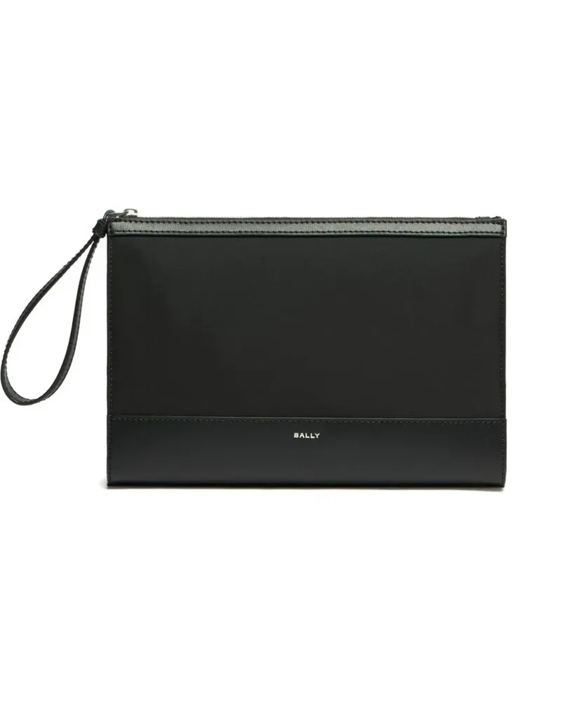 Bally Vogel clutch bag - Schwarz Schwarz