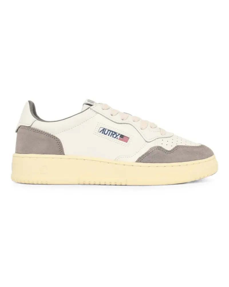 AUTRY Medalist Sneakers mit Wildlederbesatz - Weiß Weiß