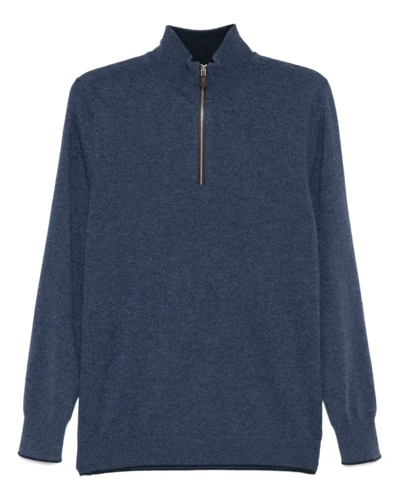 N.Peal Carnaby Pullover - Blau Blau