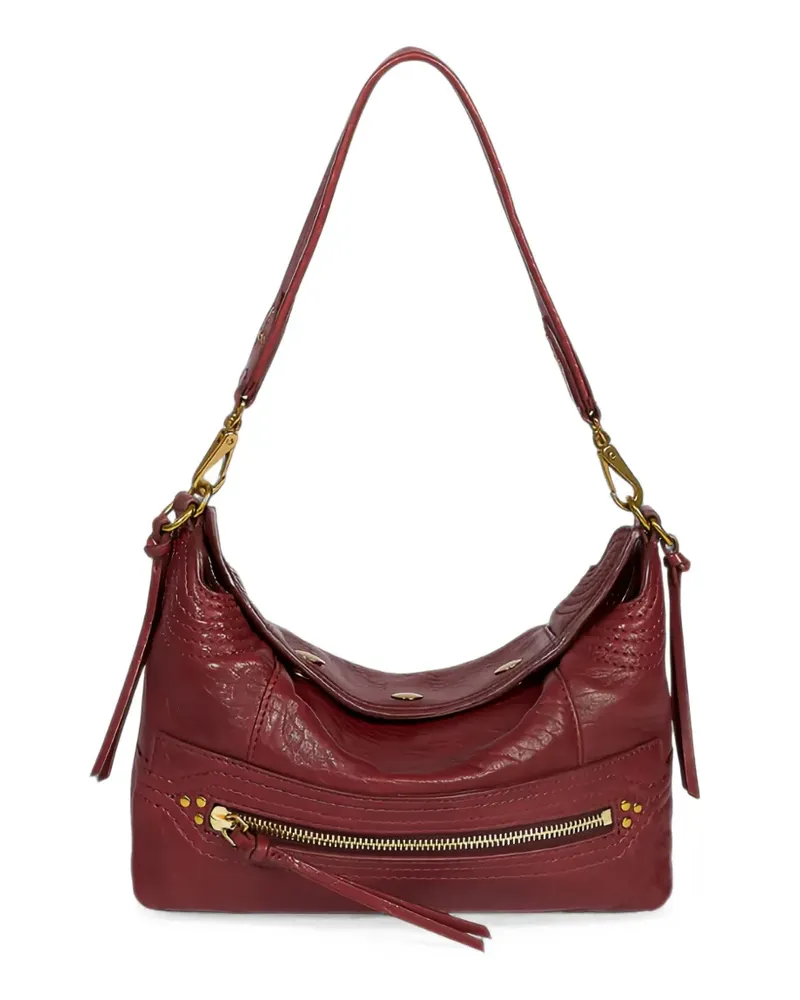 Jérôme Dreyfuss small Lucky leather shoulder bag - Rot Rot
