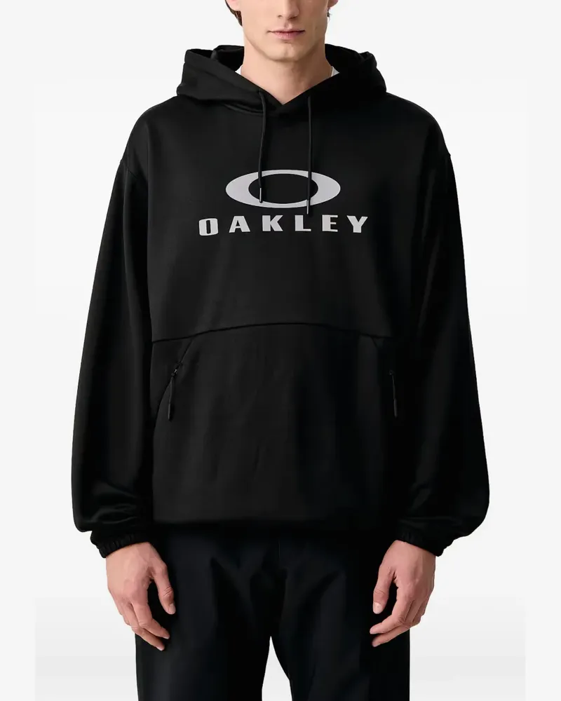 Oakley Hoodie mit Logo-Print - Schwarz Schwarz