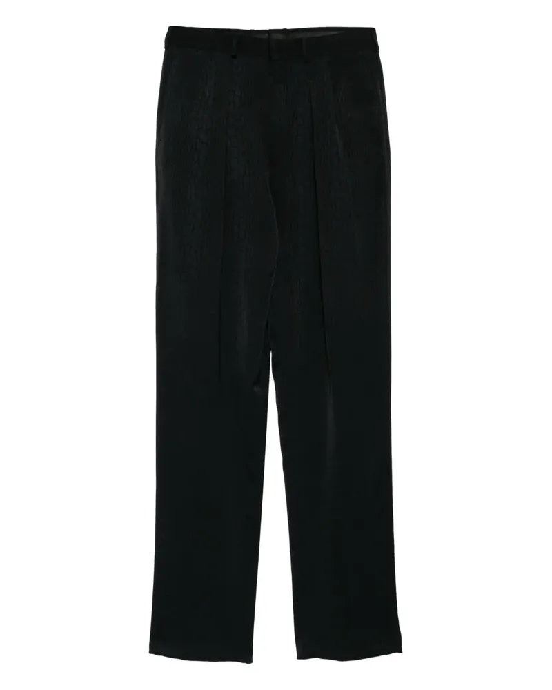 Tom Ford Klassische Straight-Leg-Hose - Schwarz Schwarz