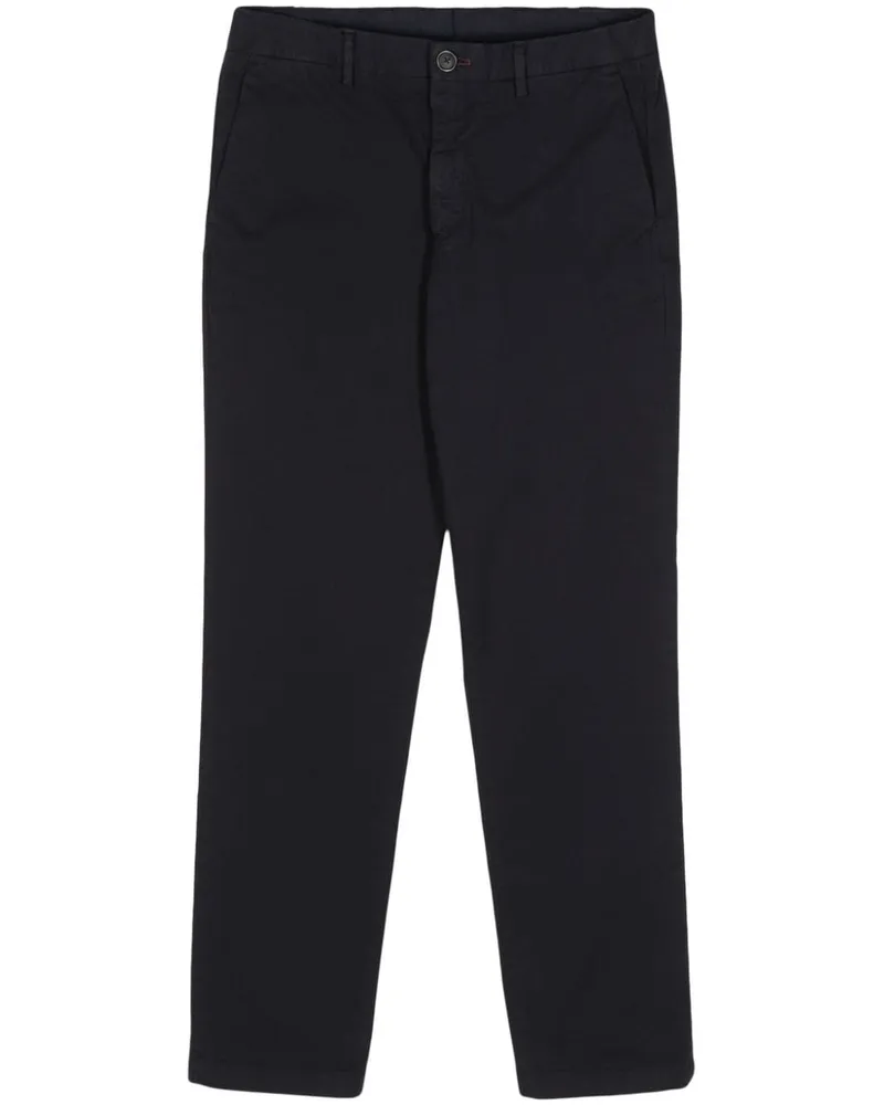 Paul Smith Straight-Leg-Hose mit Logo-Stickerei Blau